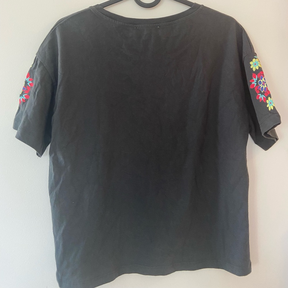 Zara rubberised print tee nwot - Picture 4 of 6